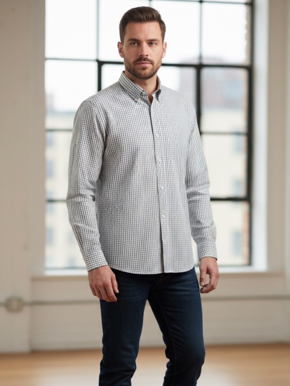 Chaps long sleeve shirt XLT